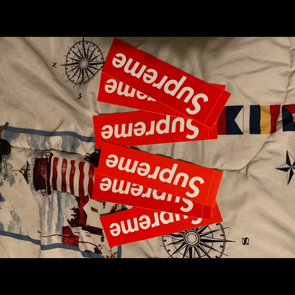Supreme stickers